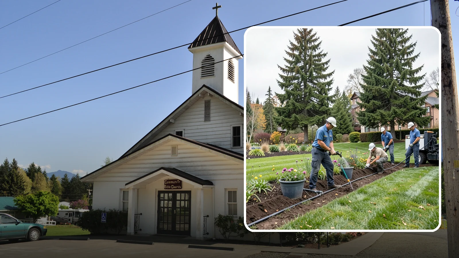 Drip Irrigation Installation in Concrete, Skagit County, WA - Efficient drip irrigation that delivers water straight to plant roots in beds, gardens, and containers.