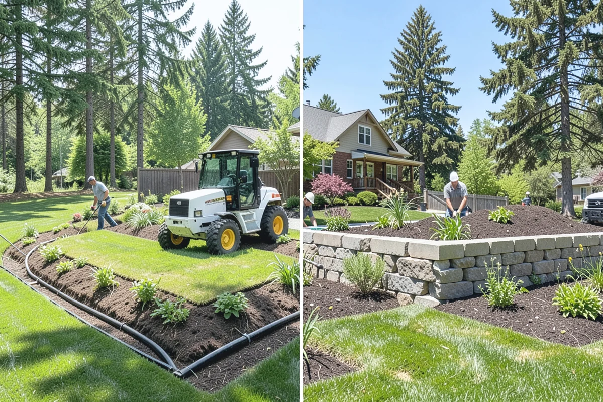 Drip Irrigation Installation in Darrington, Snohomish County, WA - Assess beds and plant water needs