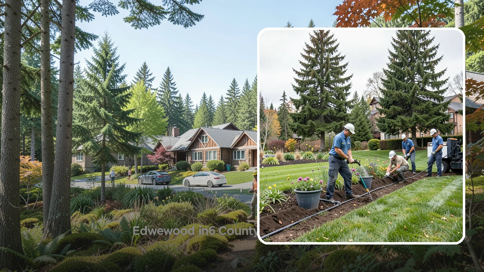 Drip Irrigation Installation in Edgewood, Pierce County, WA - Efficient drip irrigation that delivers water straight to plant roots in beds, gardens, and containers.