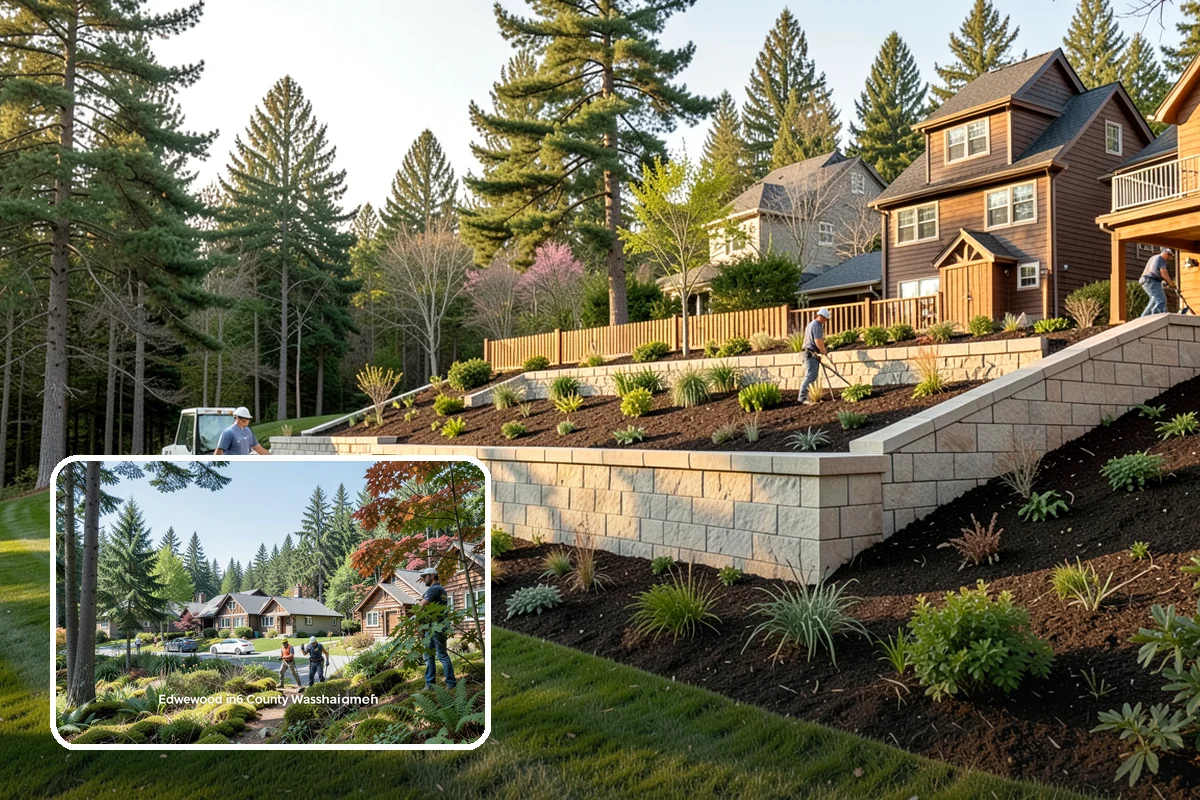 Drip Irrigation Installation in Edgewood, Pierce County, WA - Water delivered right to the roots