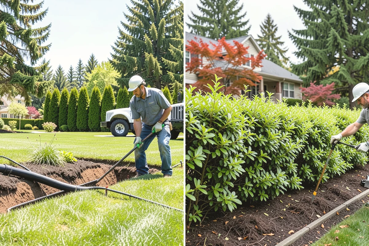 Drip Irrigation Installation in Edgewood, Pierce County, WA - Assess beds and plant water needs