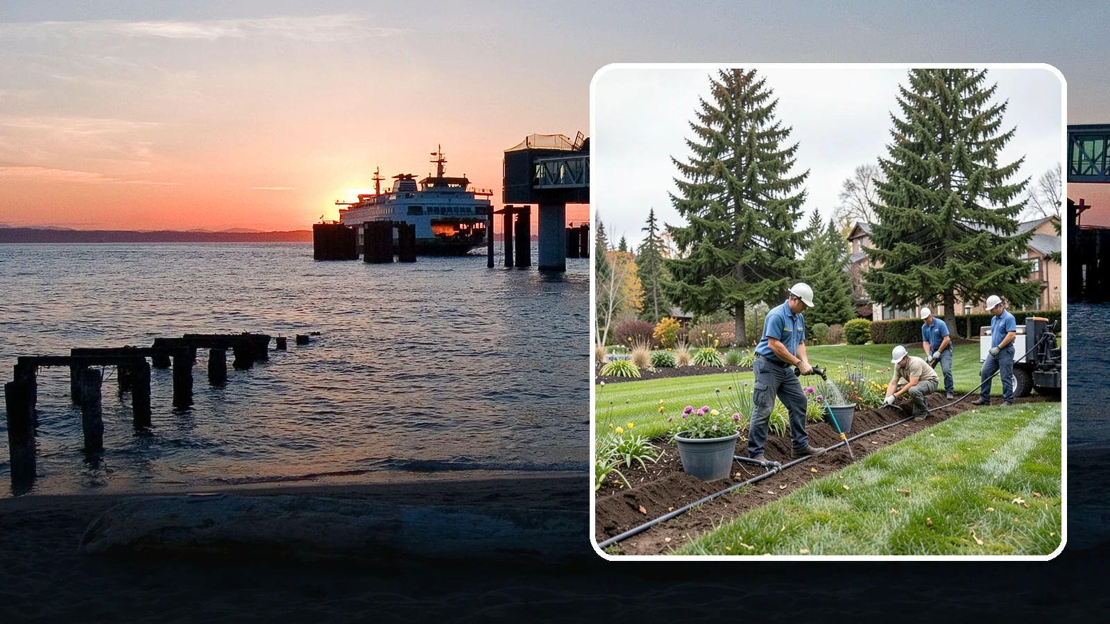 Drip Irrigation Installation in Edmonds, Snohomish County, WA - Efficient drip irrigation that delivers water straight to plant roots in beds, gardens, and containers.