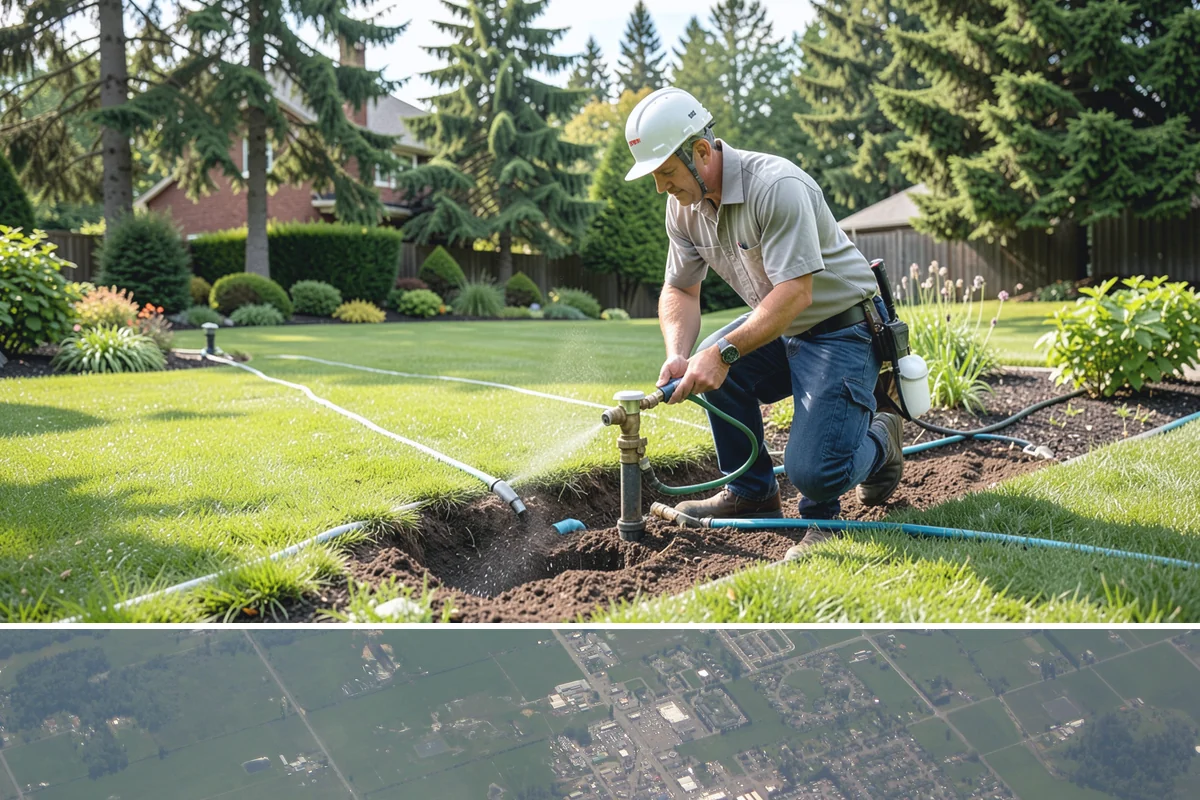 Drip Irrigation Installation in Enumclaw, King County, WA - Best installed spring through early fall.