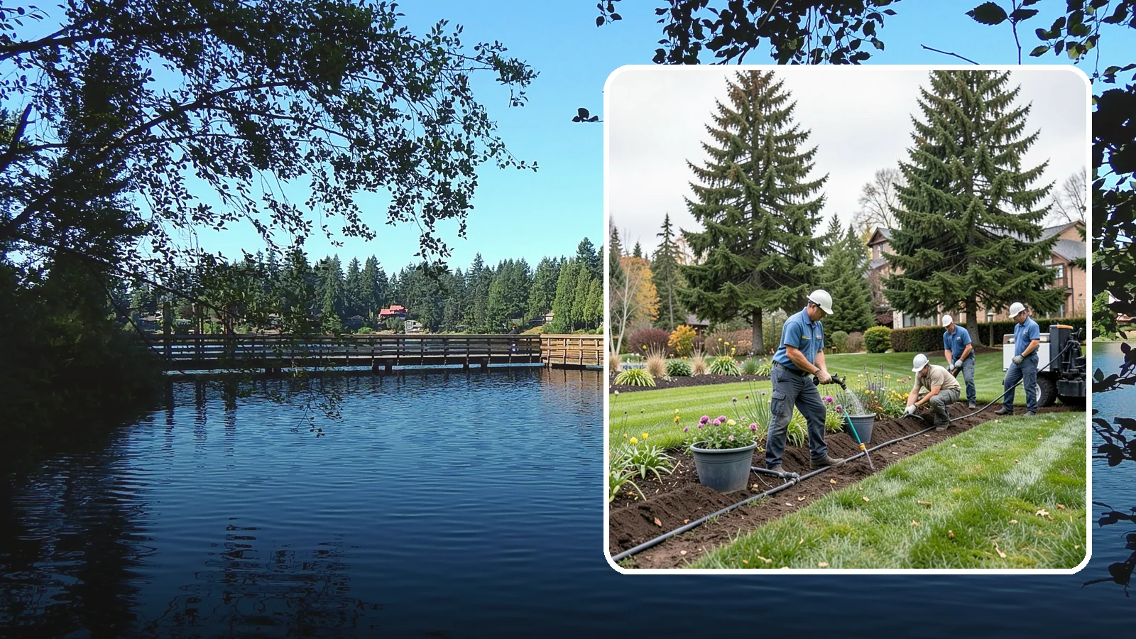 Drip Irrigation Installation in Federal Way, King County, WA - Efficient drip irrigation that delivers water straight to plant roots in beds, gardens, and containers.