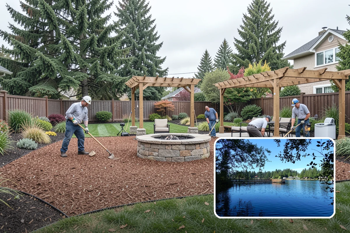 Drip Irrigation Installation in Federal Way, King County, WA - Water delivered right to the roots