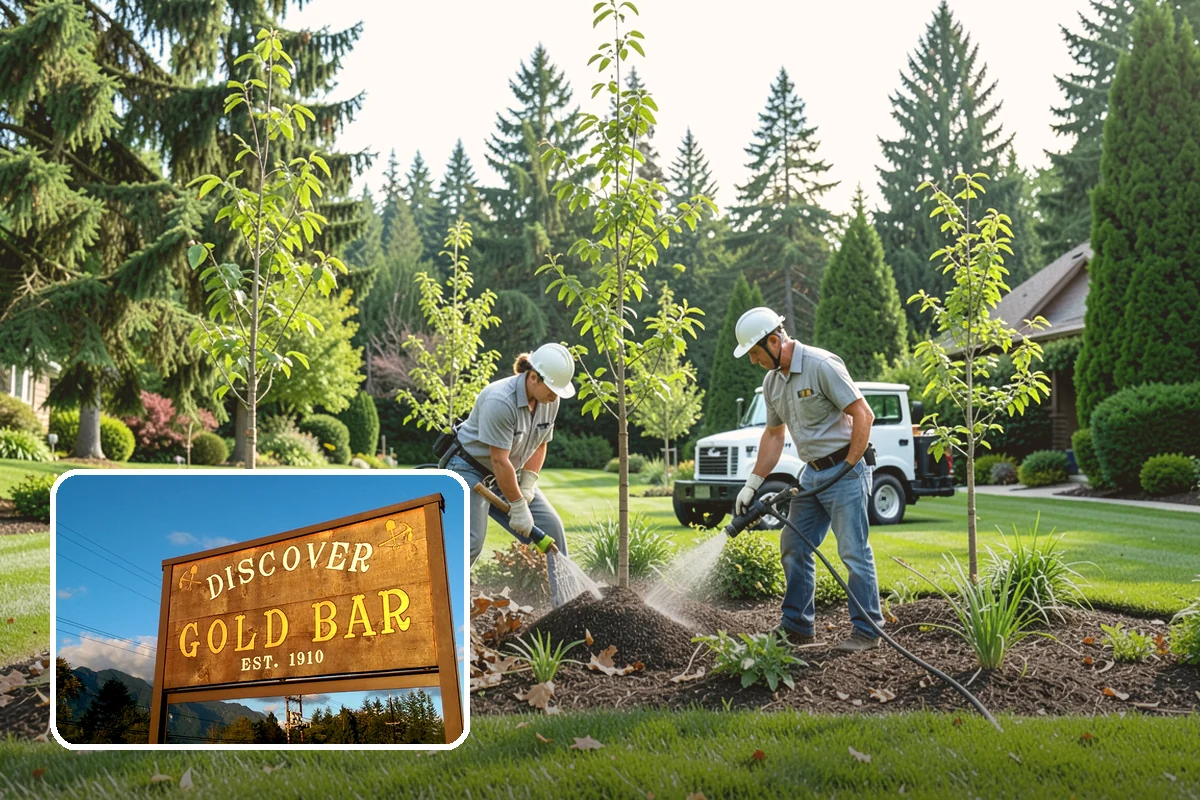 Drip Irrigation Installation in Gold Bar, Snohomish County, WA - Water delivered right to the roots