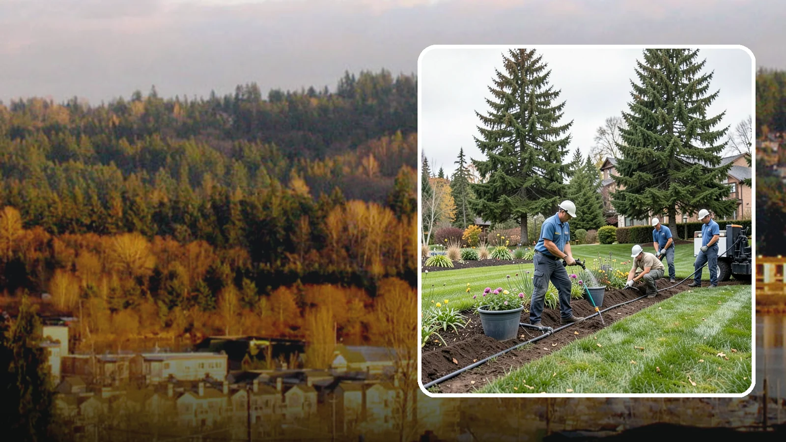 Drip Irrigation Installation in Kenmore, King County, WA - Efficient drip irrigation that delivers water straight to plant roots in beds, gardens, and containers.