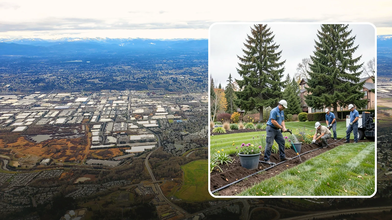 Drip Irrigation Installation in Kent, King County, WA - Efficient drip irrigation that delivers water straight to plant roots in beds, gardens, and containers.