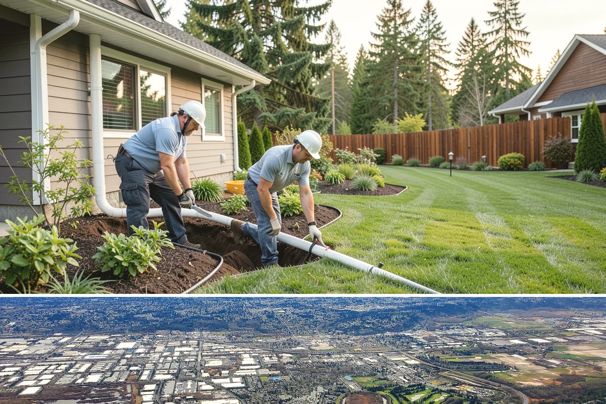 Drip Irrigation Installation in Kent, King County, WA - Best installed spring through early fall.