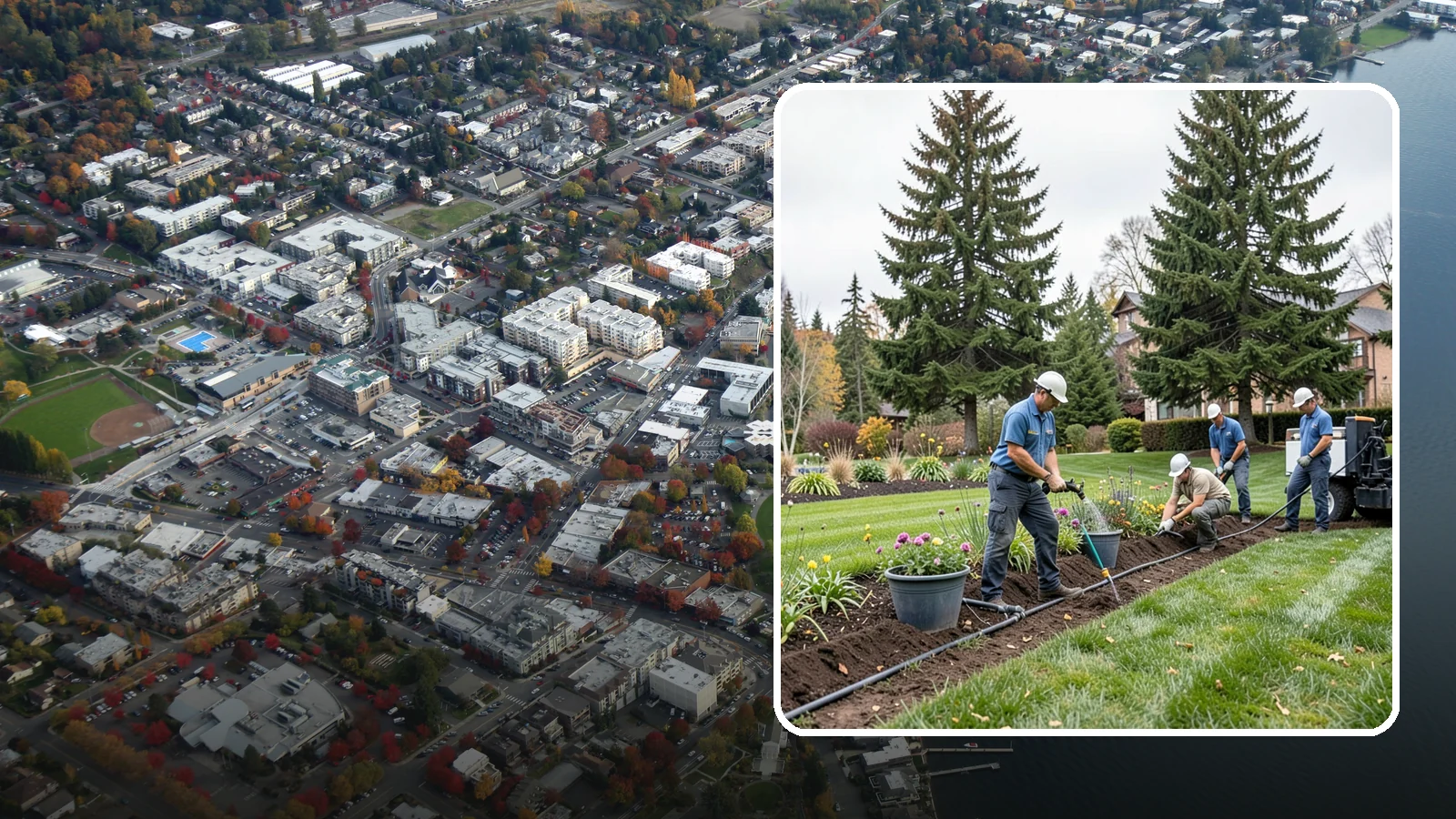 Drip Irrigation Installation in Kirkland, King County, WA - Efficient drip irrigation that delivers water straight to plant roots in beds, gardens, and containers.