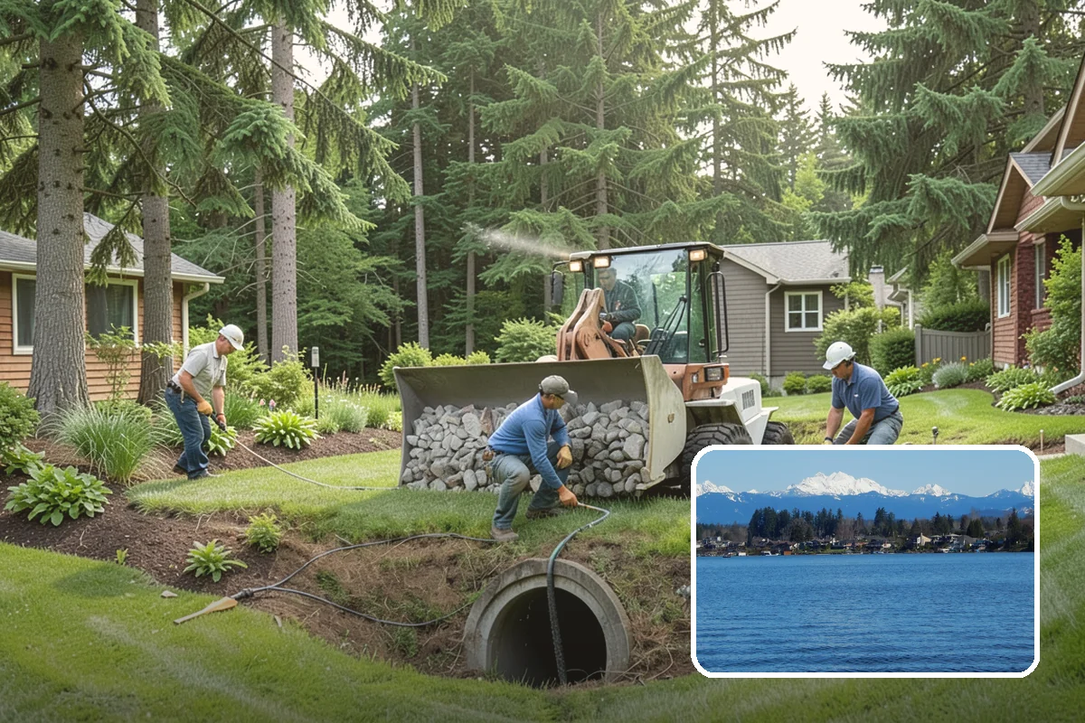 Drip Irrigation Installation in Lake Stevens, Snohomish County, WA - Water delivered right to the roots