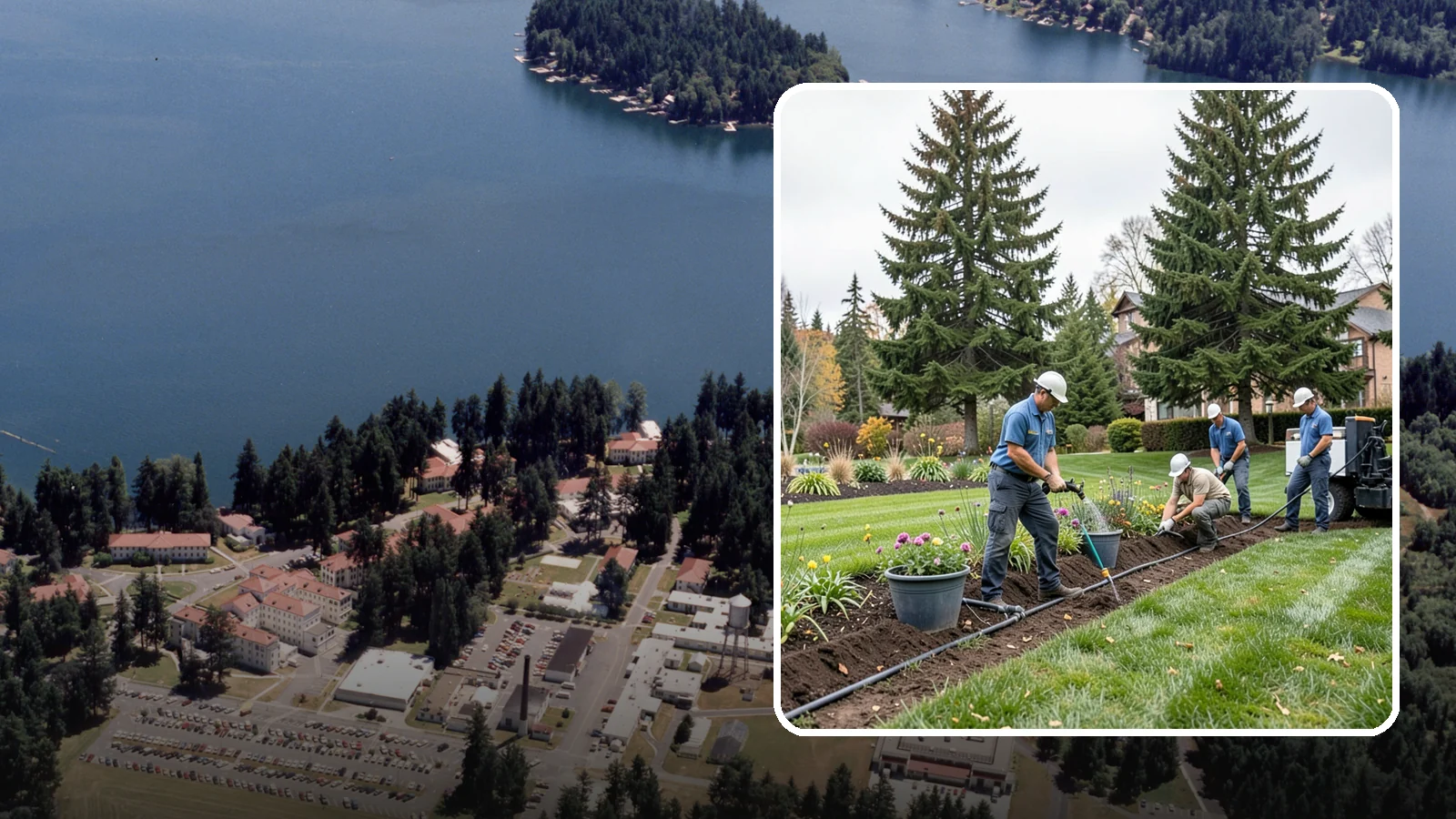 Drip Irrigation Installation in Lakewood, Pierce County, WA - Efficient drip irrigation that delivers water straight to plant roots in beds, gardens, and containers.