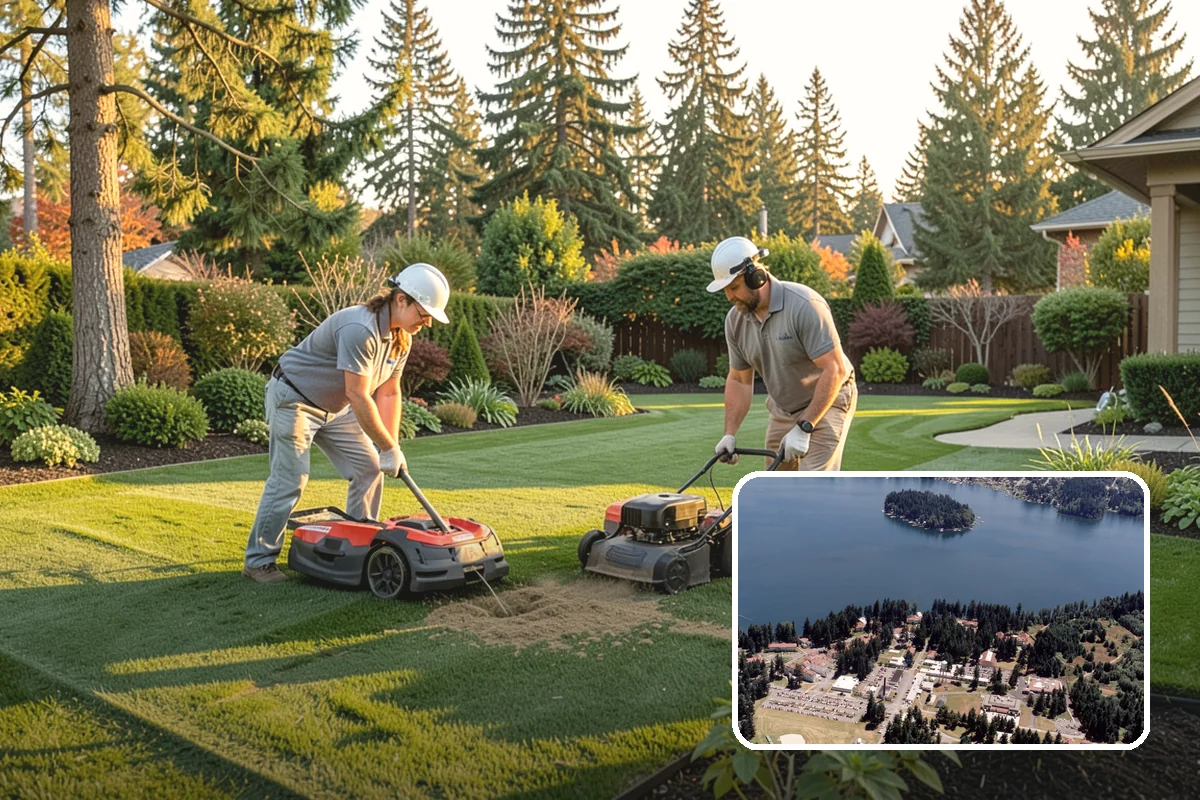 Drip Irrigation Installation in Lakewood, Pierce County, WA - Water delivered right to the roots