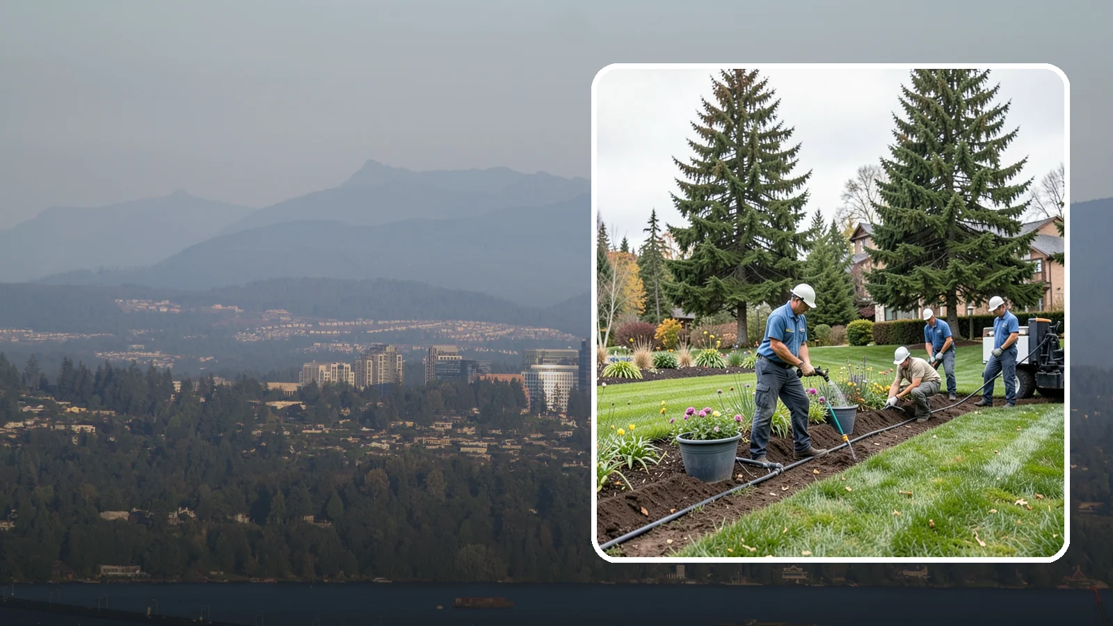 Drip Irrigation Installation in Medina, King County, WA - Efficient drip irrigation that delivers water straight to plant roots in beds, gardens, and containers.