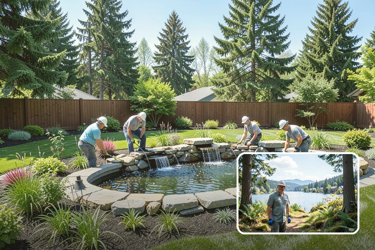 Drip Irrigation Installation in Milton, King County, WA - Water delivered right to the roots