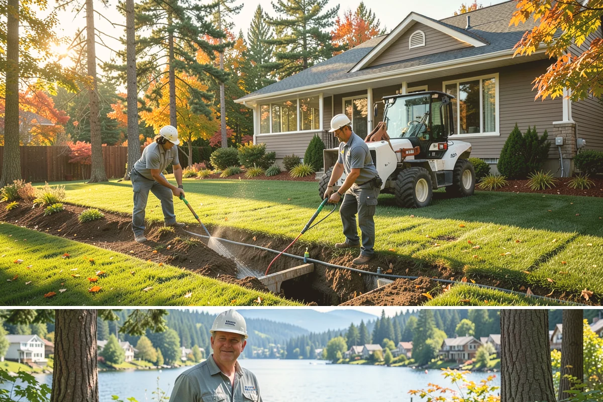Drip Irrigation Installation in Milton, King County, WA - Best installed spring through early fall.