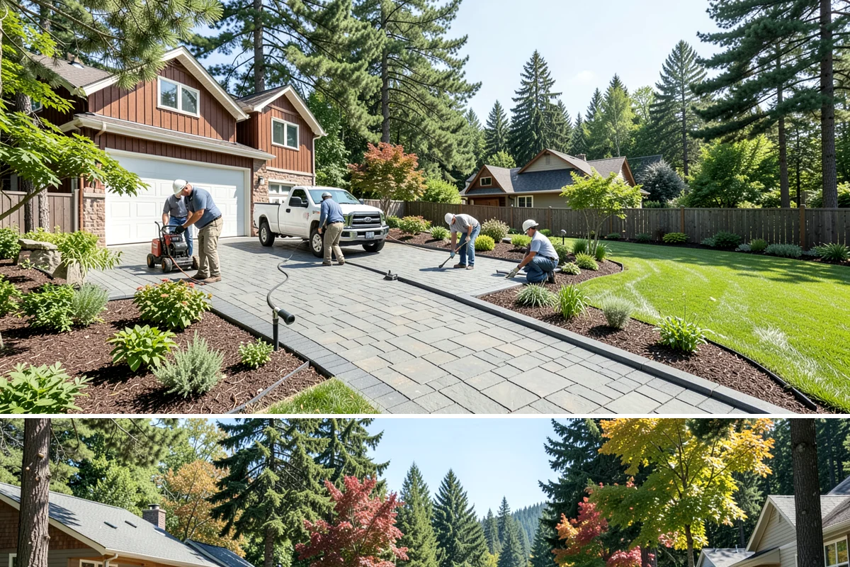 Drip Irrigation Installation in Orting, Pierce County, WA - Best installed spring through early fall.