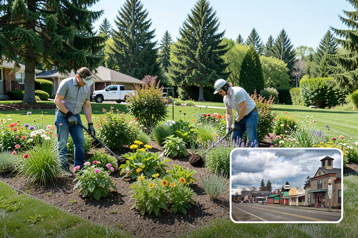 Drip Irrigation Installation in Roy, Pierce County, WA - Water delivered right to the roots