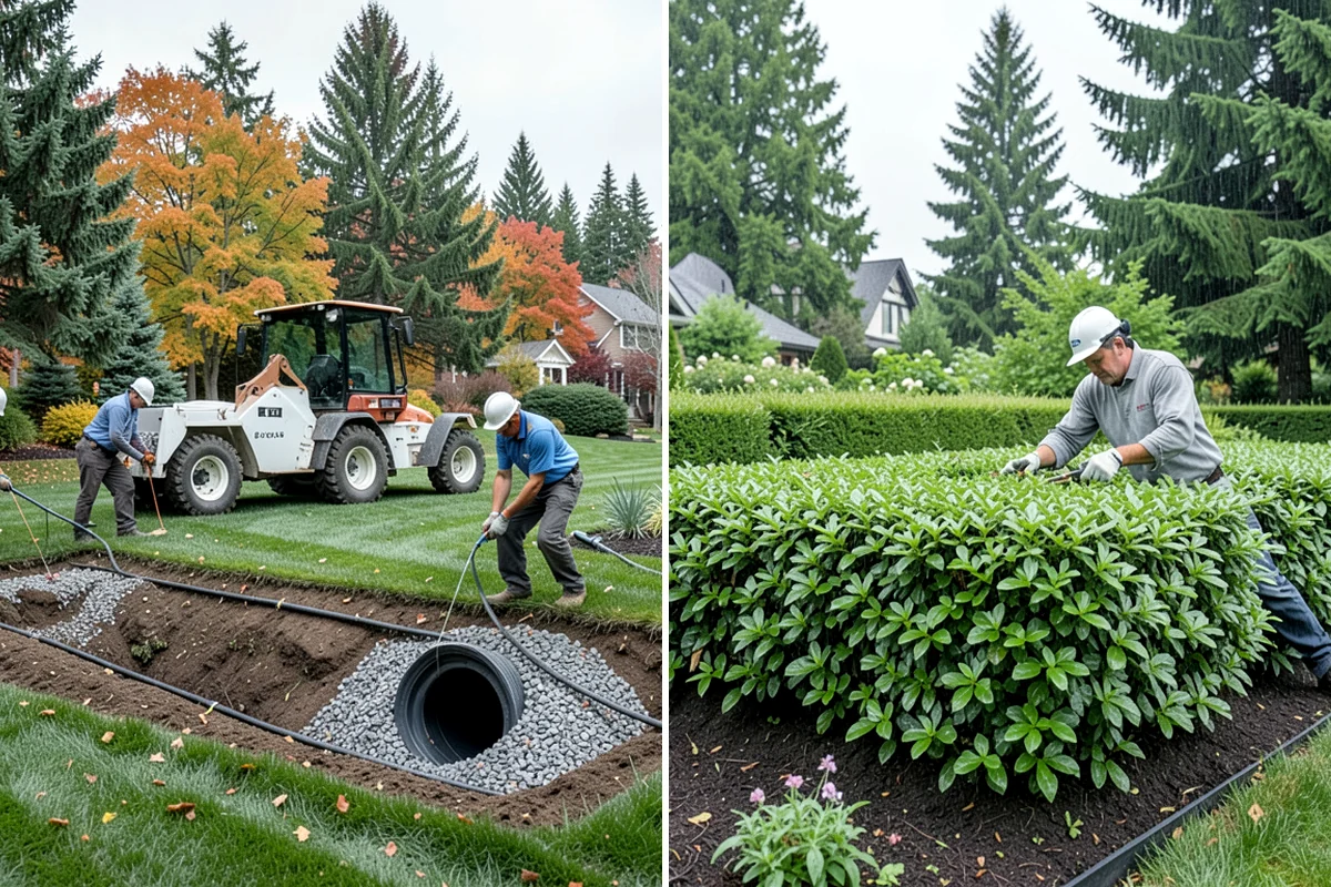 Drip Irrigation Installation in Seattle, King County, WA - Assess beds and plant water needs