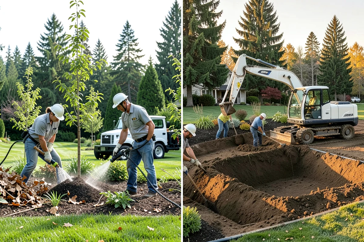 Drip Irrigation Installation in Sedro-Woolley, Skagit County, WA - Assess beds and plant water needs