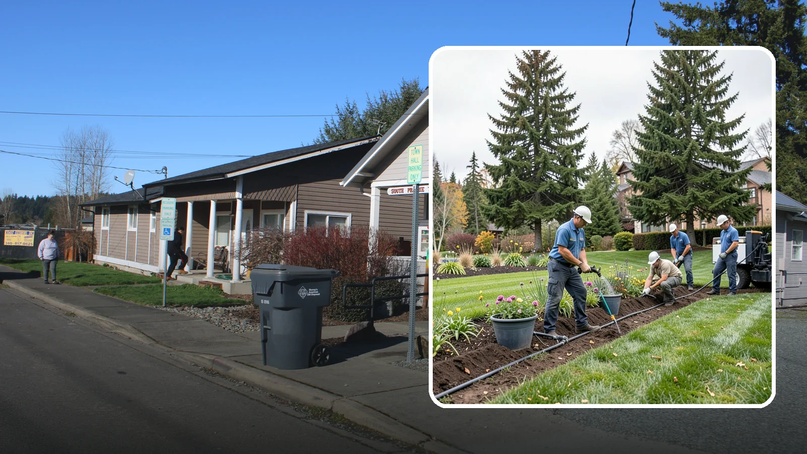 Drip Irrigation Installation in South Prairie, Pierce County, WA - Efficient drip irrigation that delivers water straight to plant roots in beds, gardens, and containers.