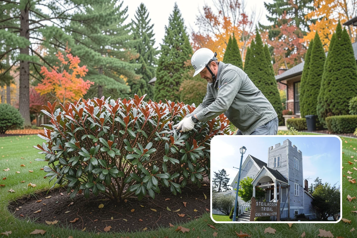 Drip Irrigation Installation in Steilacoom, Pierce County, WA - Water delivered right to the roots