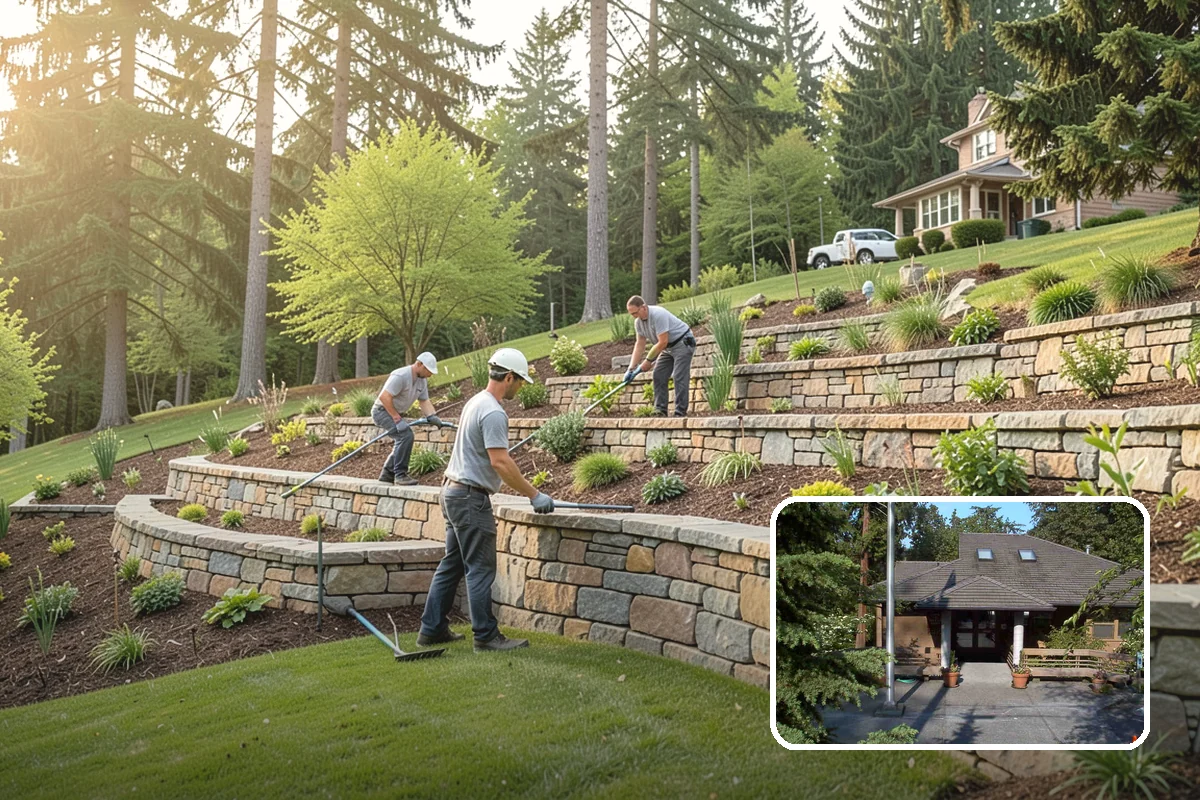 Drip Irrigation Installation in Yarrow Point, King County, WA - Water delivered right to the roots