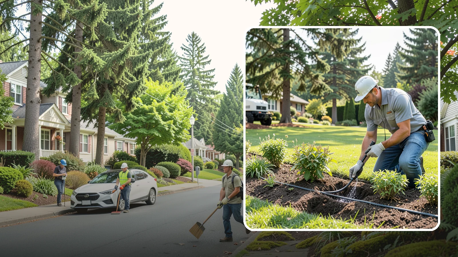 Drip Irrigation Repair in Beaux Arts Village, King County, WA - We repair clogged, cut, or leaking drip lines and emitters so your garden beds and shrubs get precise, water-efficient hydration.