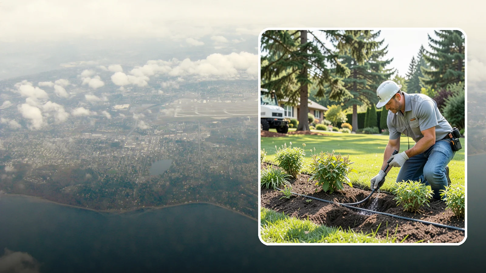 Drip Irrigation Repair in Burien, King County, WA - We repair clogged, cut, or leaking drip lines and emitters so your garden beds and shrubs get precise, water-efficient hydration.
