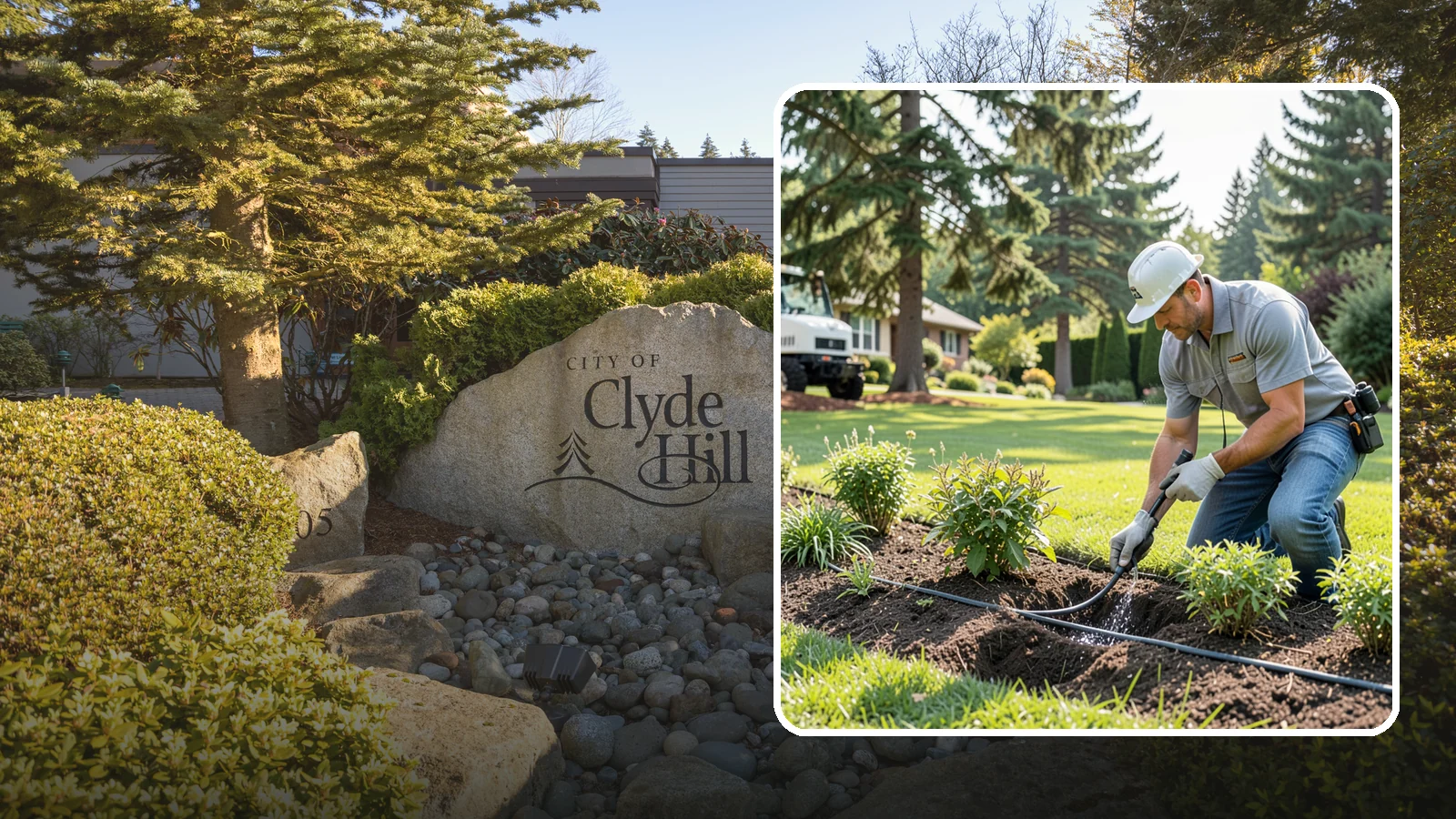 Drip Irrigation Repair in Clyde Hill, King County, WA - We repair clogged, cut, or leaking drip lines and emitters so your garden beds and shrubs get precise, water-efficient hydration.