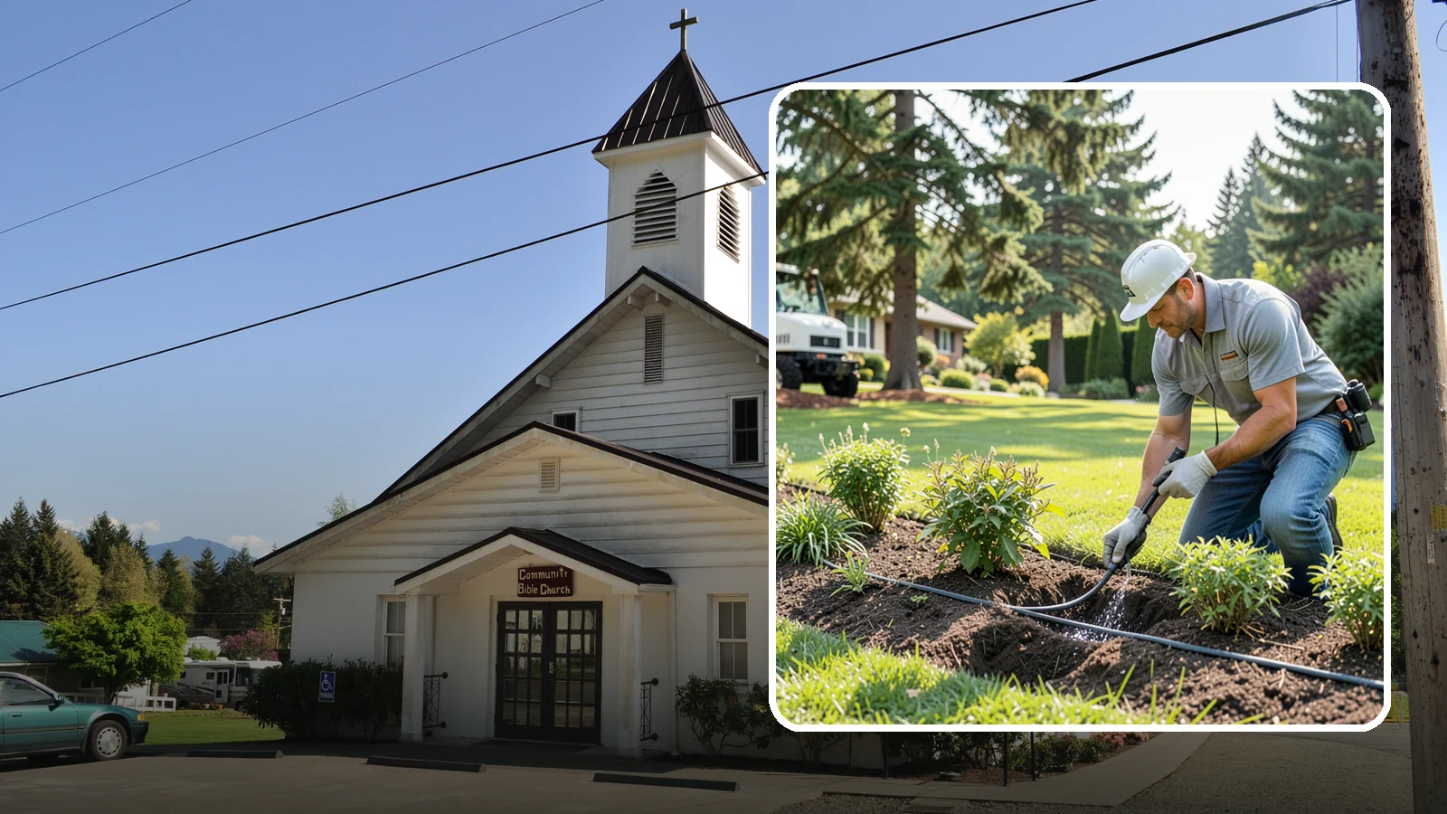 Drip Irrigation Repair in Concrete, Skagit County, WA - We repair clogged, cut, or leaking drip lines and emitters so your garden beds and shrubs get precise, water-efficient hydration.