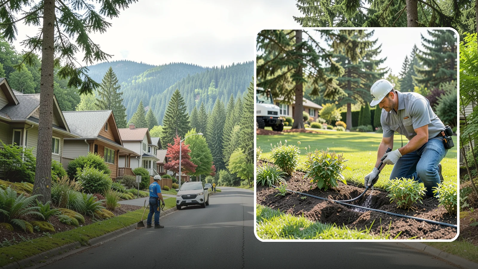 Drip Irrigation Repair in Darrington, Snohomish County, WA - We repair clogged, cut, or leaking drip lines and emitters so your garden beds and shrubs get precise, water-efficient hydration.