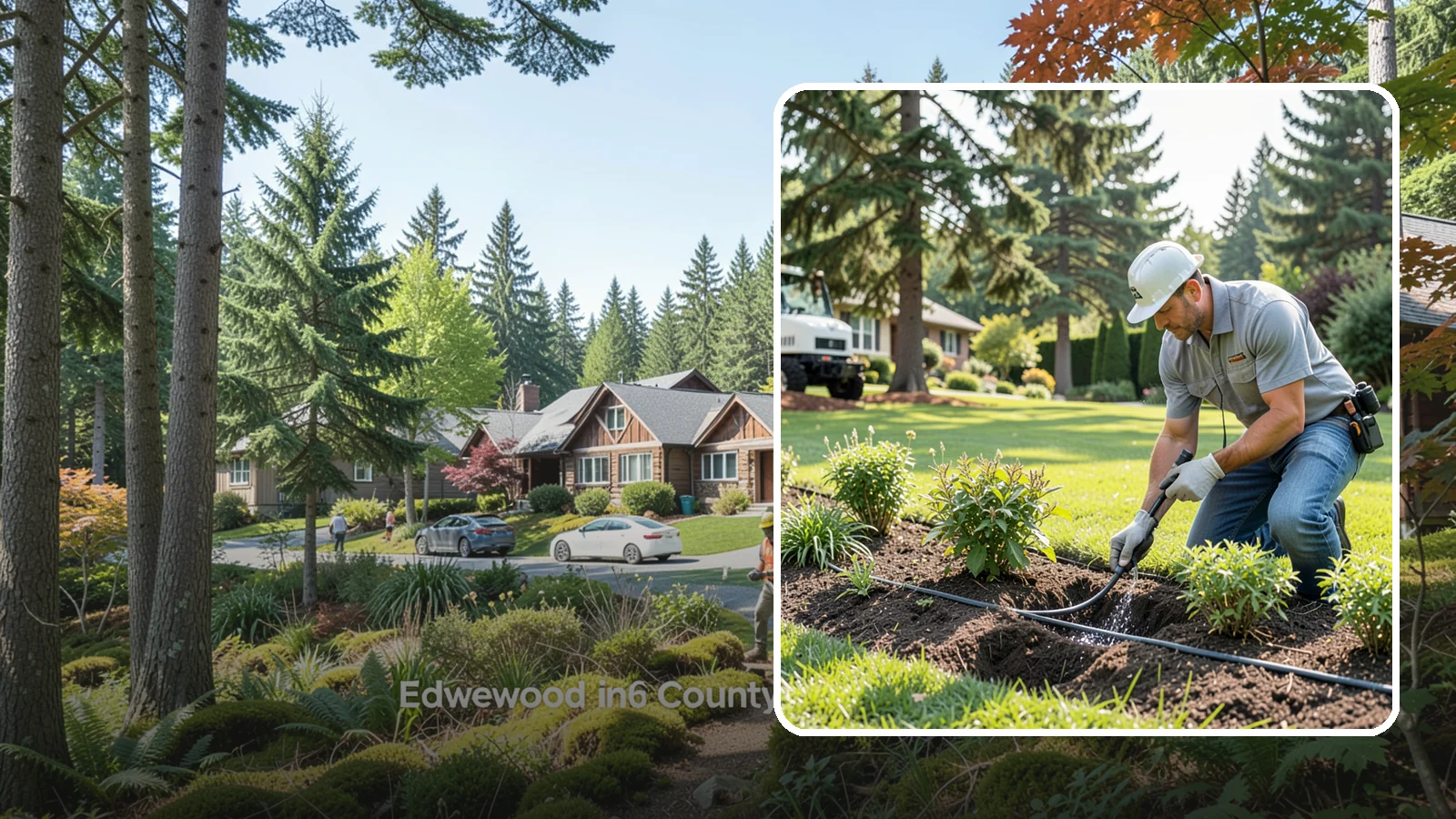 Drip Irrigation Repair in Edgewood, Pierce County, WA - We repair clogged, cut, or leaking drip lines and emitters so your garden beds and shrubs get precise, water-efficient hydration.