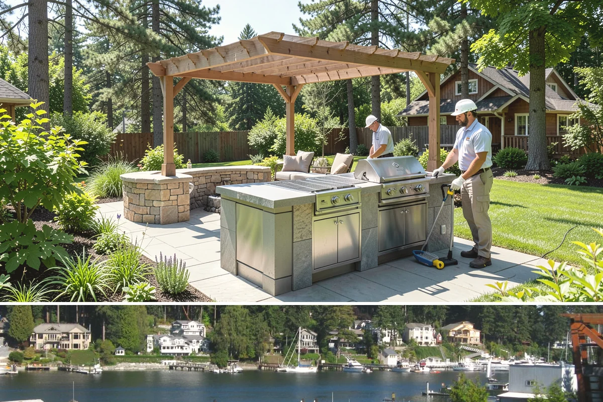 Drip Irrigation Repair in Gig Harbor, Pierce County, WA - Repair in spring as beds are planted and again mid-summer when dry weather exposes weak-flowing emitters.