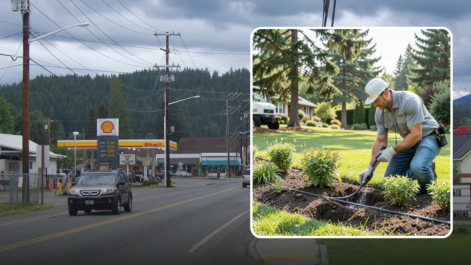 Drip Irrigation Repair in Granite Falls, Snohomish County, WA - We repair clogged, cut, or leaking drip lines and emitters so your garden beds and shrubs get precise, water-efficient hydration.