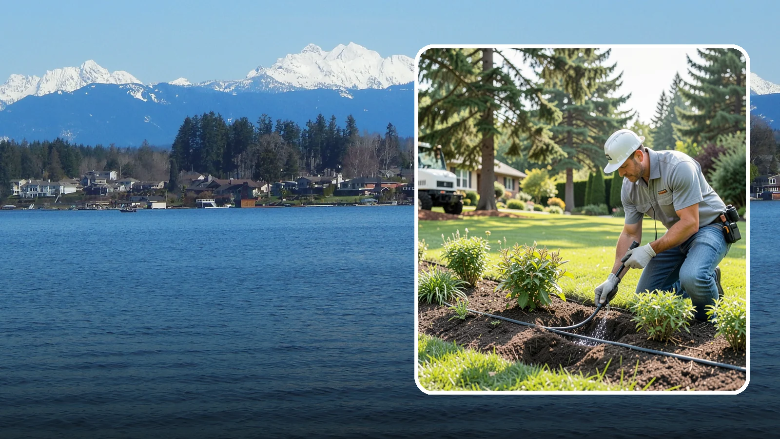 Drip Irrigation Repair in Lake Stevens, Snohomish County, WA - We repair clogged, cut, or leaking drip lines and emitters so your garden beds and shrubs get precise, water-efficient hydration.