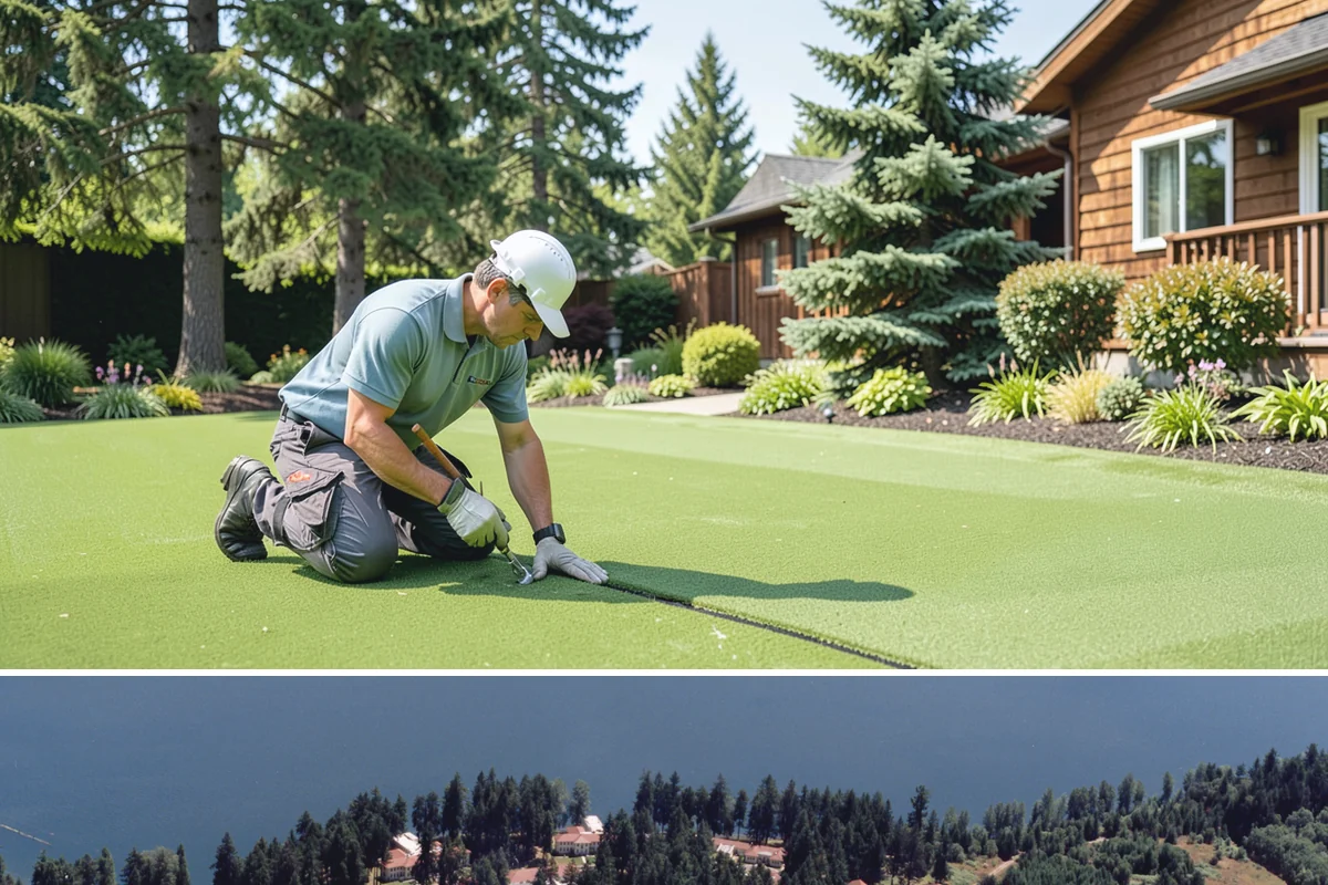 Drip Irrigation Repair in Lakewood, Pierce County, WA - Repair in spring as beds are planted and again mid-summer when dry weather exposes weak-flowing emitters.