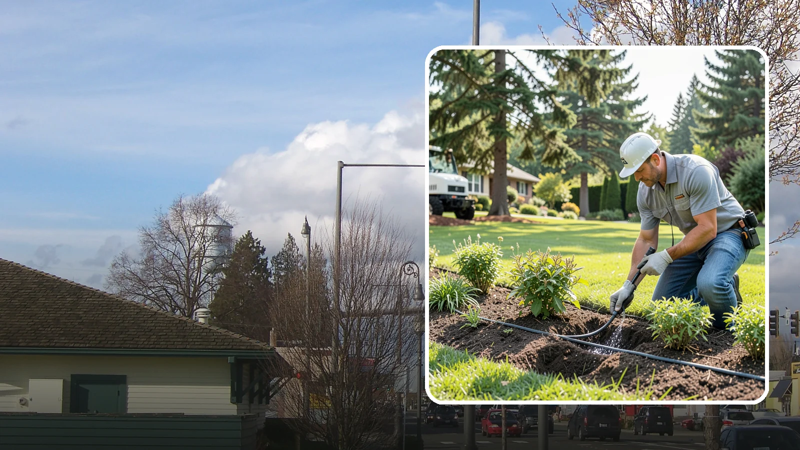 Drip Irrigation Repair in Marysville, Snohomish County, WA - We repair clogged, cut, or leaking drip lines and emitters so your garden beds and shrubs get precise, water-efficient hydration.