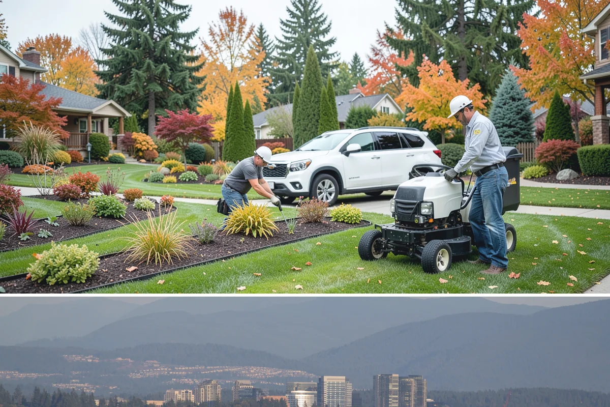Drip Irrigation Repair in Medina, King County, WA - Repair in spring as beds are planted and again mid-summer when dry weather exposes weak-flowing emitters.