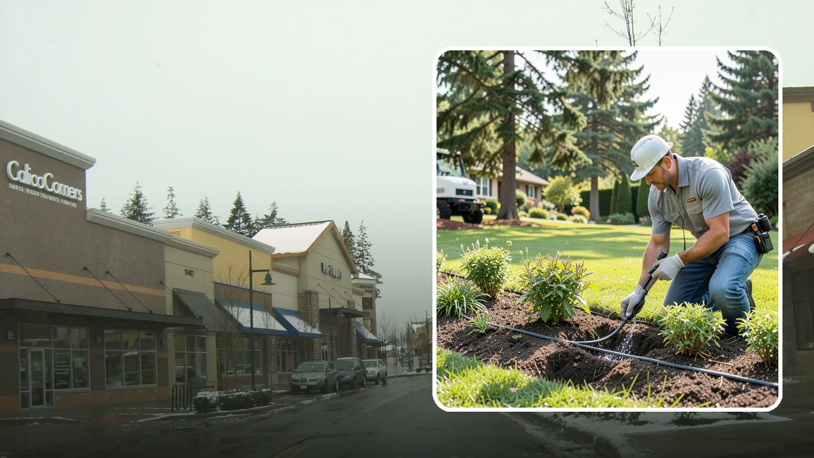 Drip Irrigation Repair in Mill Creek, Snohomish County, WA - We repair clogged, cut, or leaking drip lines and emitters so your garden beds and shrubs get precise, water-efficient hydration.