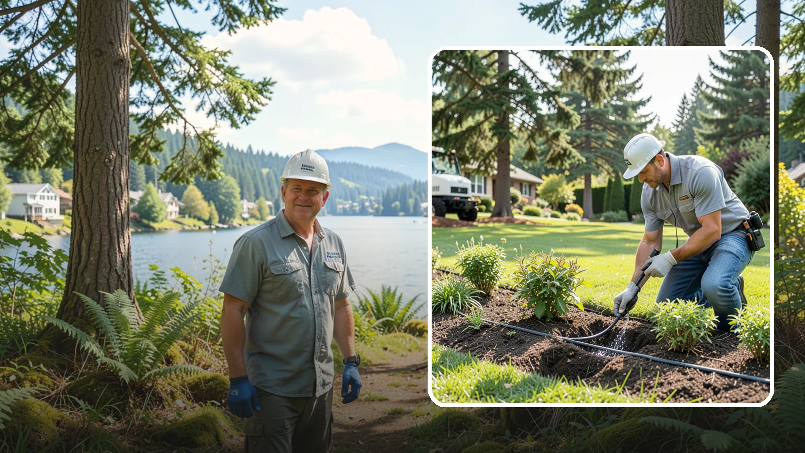 Drip Irrigation Repair in Milton, King County, WA - We repair clogged, cut, or leaking drip lines and emitters so your garden beds and shrubs get precise, water-efficient hydration.