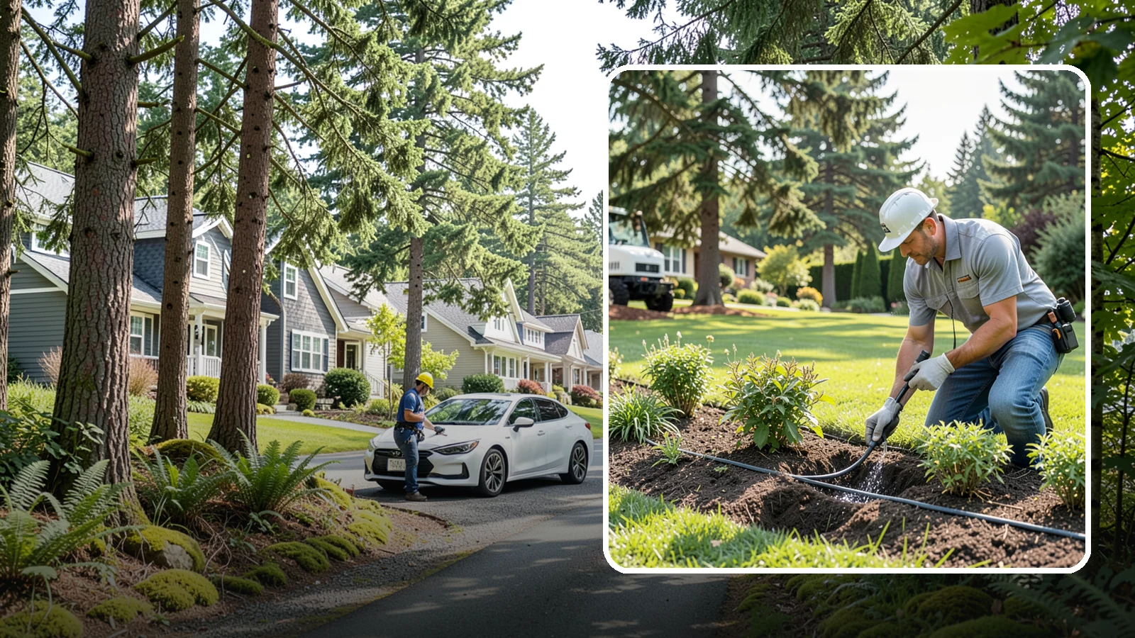 Drip Irrigation Repair in Normandy Park, King County, WA - We repair clogged, cut, or leaking drip lines and emitters so your garden beds and shrubs get precise, water-efficient hydration.