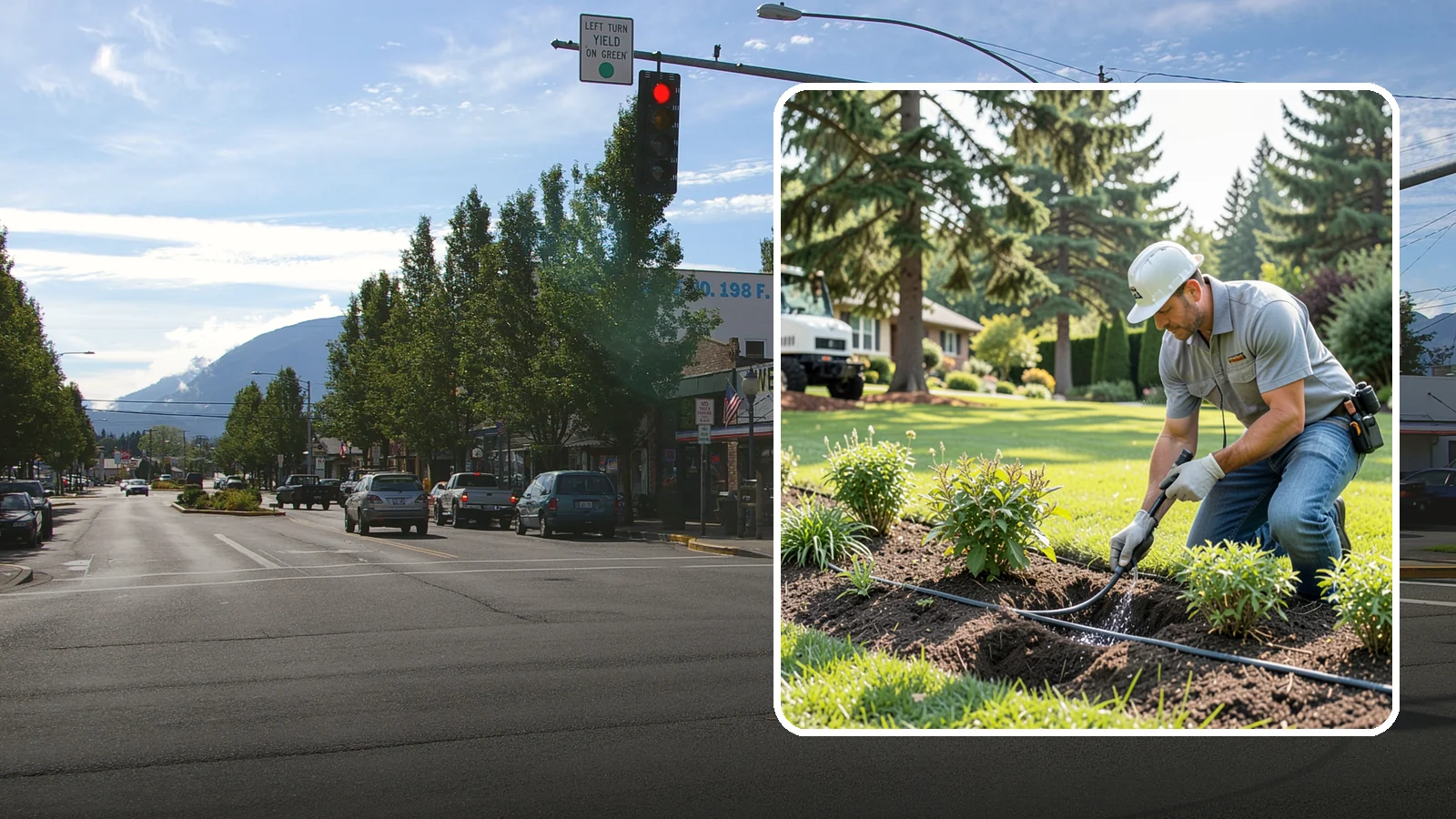 Drip Irrigation Repair in North Bend, King County, WA - We repair clogged, cut, or leaking drip lines and emitters so your garden beds and shrubs get precise, water-efficient hydration.
