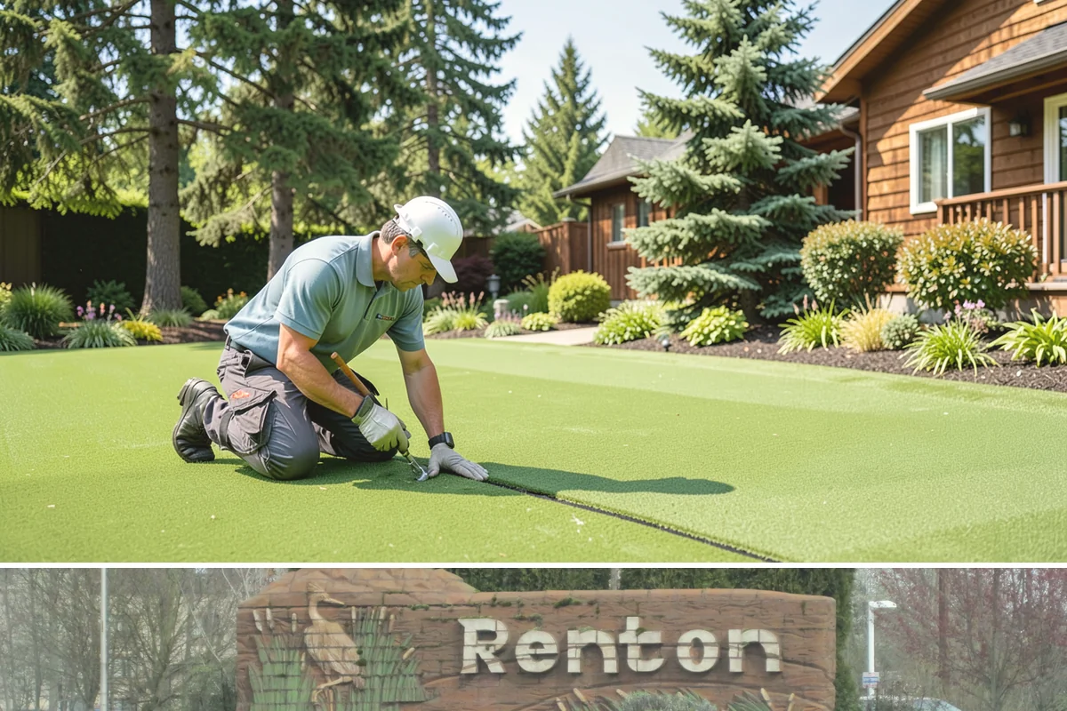 Drip Irrigation Repair in Renton, King County, WA - Repair in spring as beds are planted and again mid-summer when dry weather exposes weak-flowing emitters.