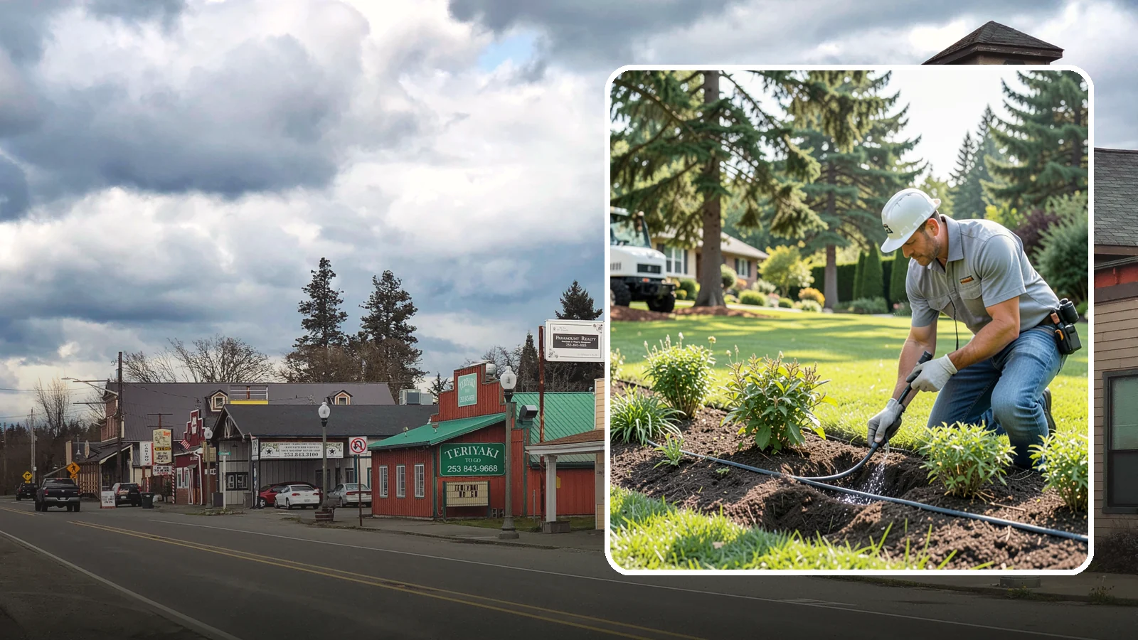 Drip Irrigation Repair in Roy, Pierce County, WA - We repair clogged, cut, or leaking drip lines and emitters so your garden beds and shrubs get precise, water-efficient hydration.