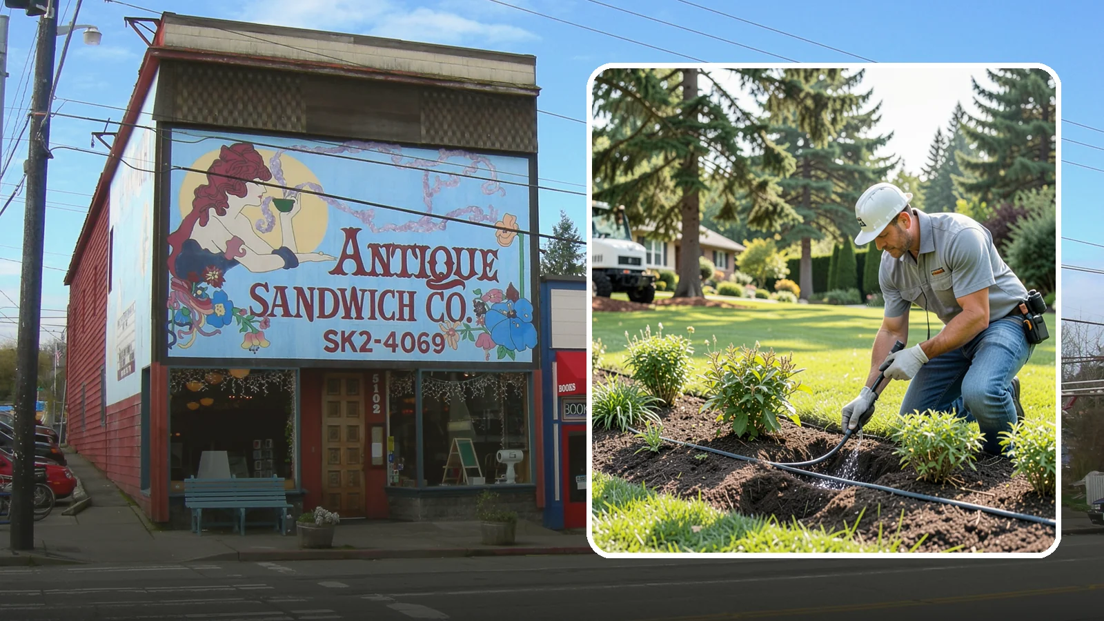 Drip Irrigation Repair in Ruston, Pierce County, WA - We repair clogged, cut, or leaking drip lines and emitters so your garden beds and shrubs get precise, water-efficient hydration.