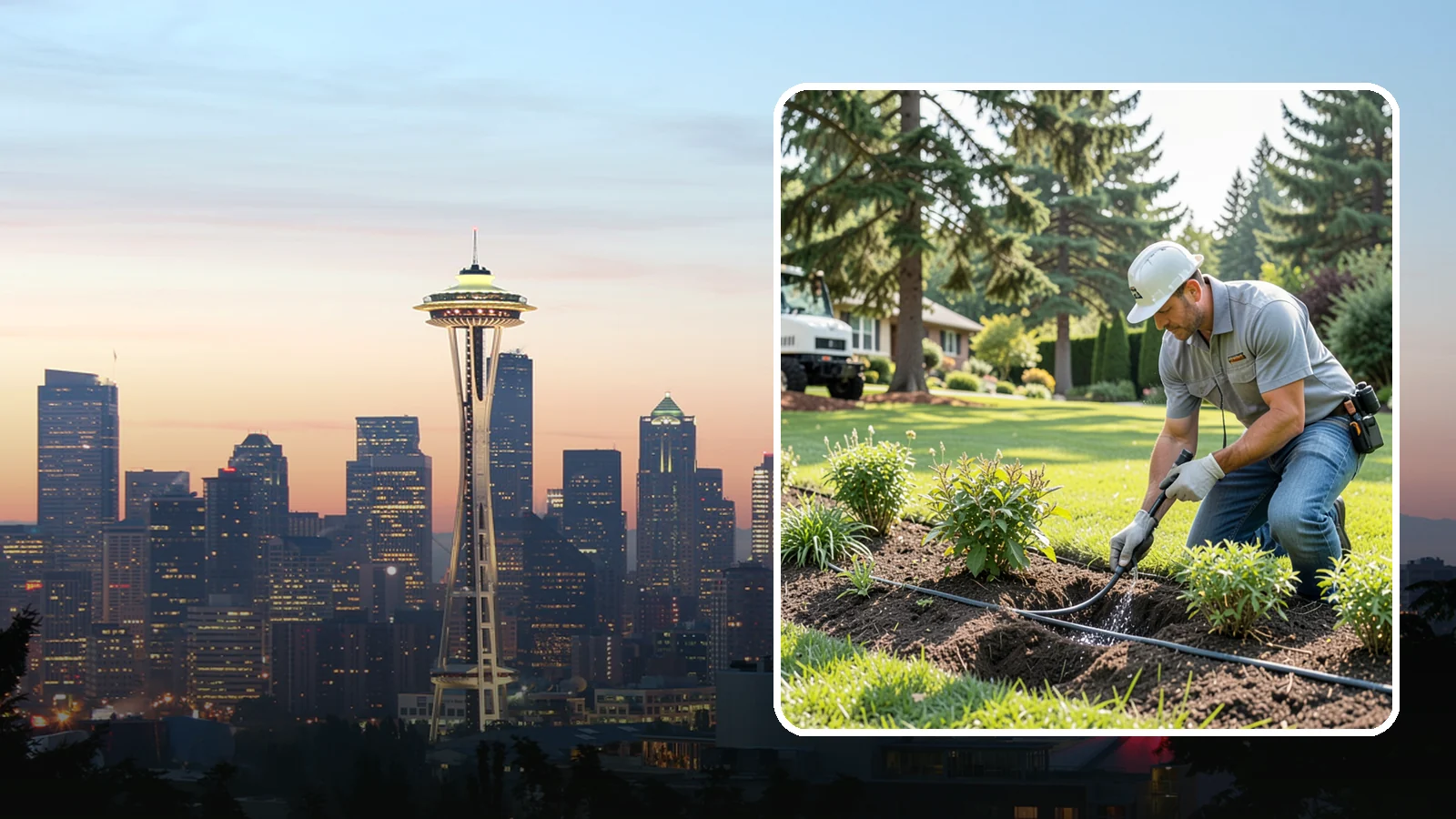 Drip Irrigation Repair in Seattle, King County, WA - We repair clogged, cut, or leaking drip lines and emitters so your garden beds and shrubs get precise, water-efficient hydration.