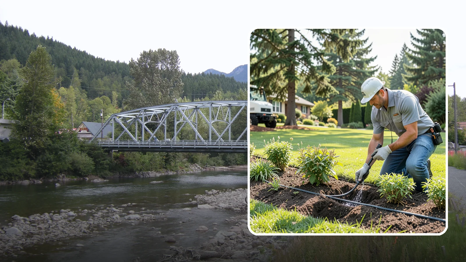 Drip Irrigation Repair in Skykomish, King County, WA - We repair clogged, cut, or leaking drip lines and emitters so your garden beds and shrubs get precise, water-efficient hydration.