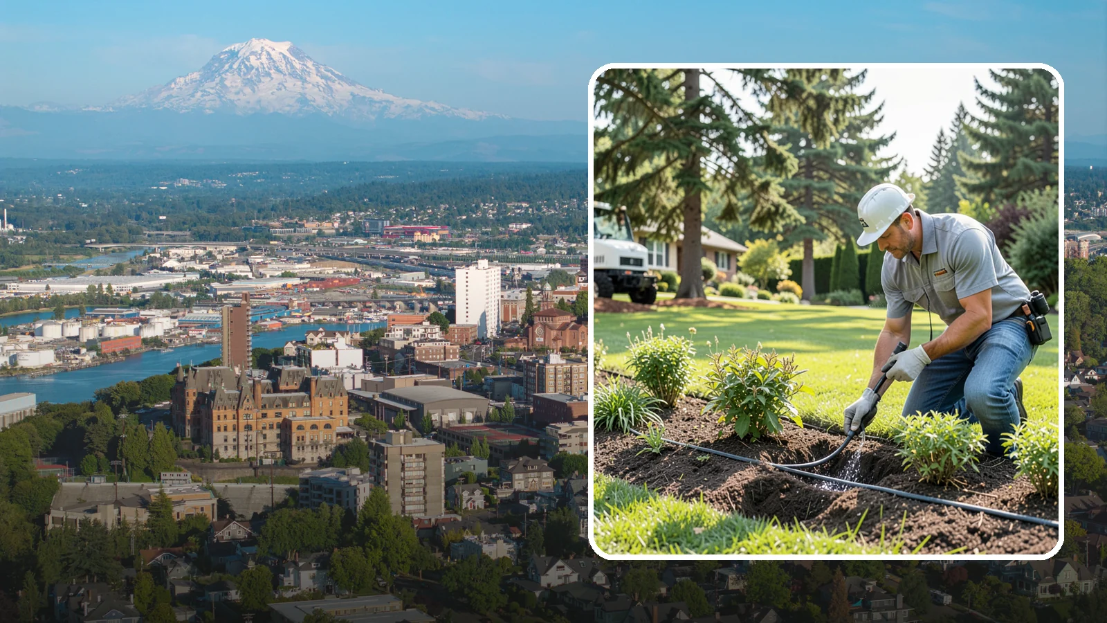 Drip Irrigation Repair in Tacoma, Pierce County, WA - We repair clogged, cut, or leaking drip lines and emitters so your garden beds and shrubs get precise, water-efficient hydration.
