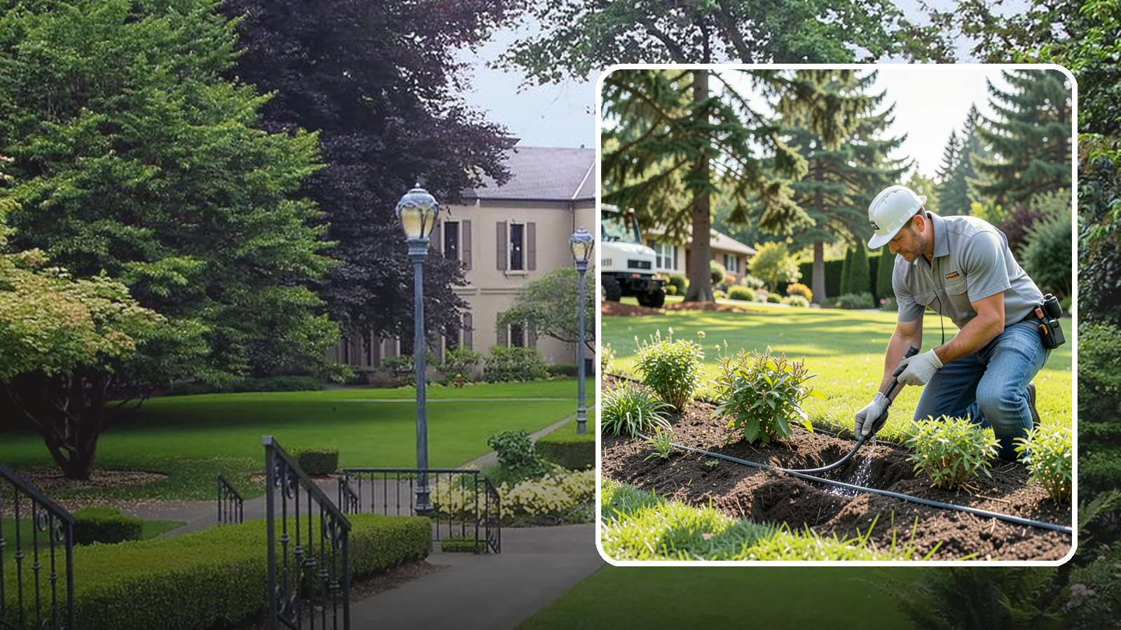 Drip Irrigation Repair in Woodinville, King County, WA - We repair clogged, cut, or leaking drip lines and emitters so your garden beds and shrubs get precise, water-efficient hydration.